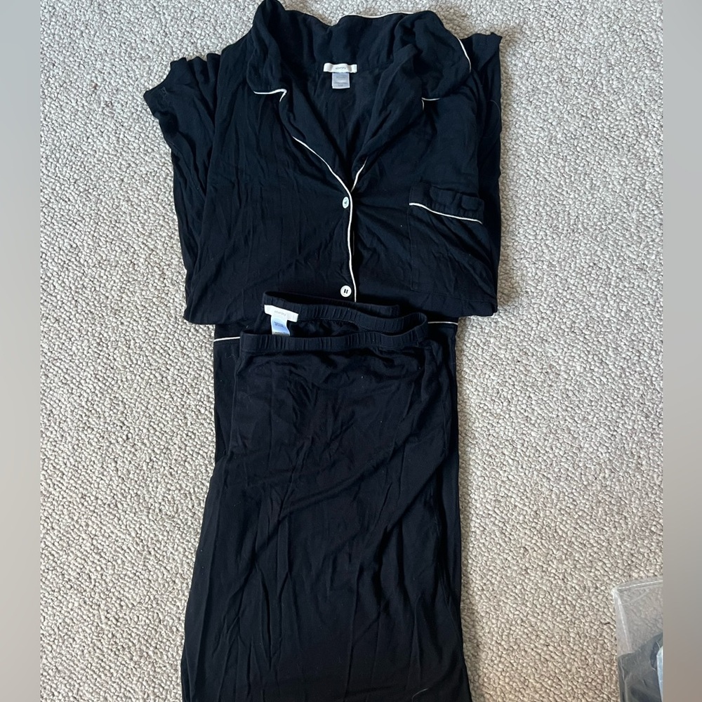 Eberjey Navy Pajama Set -Large
